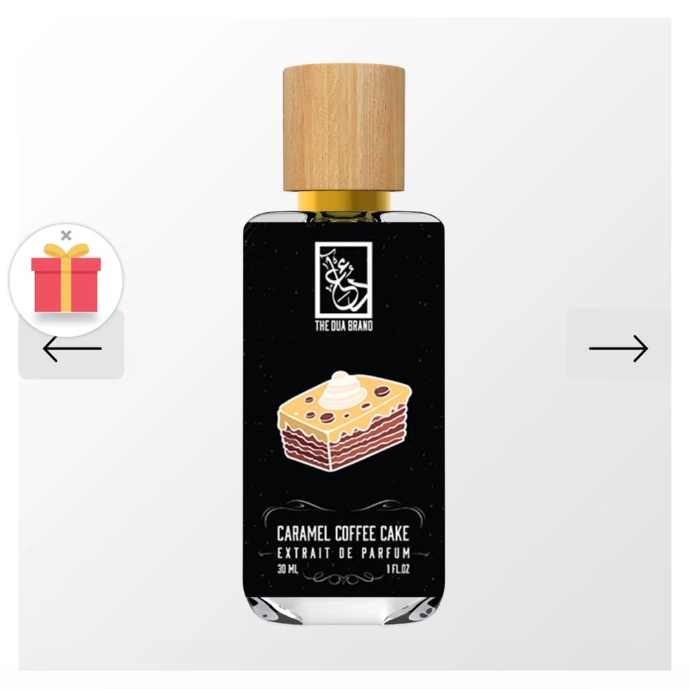 Caramel coffee cake dua fragrance